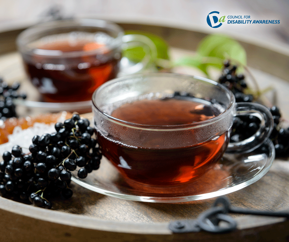 Elderberry tea