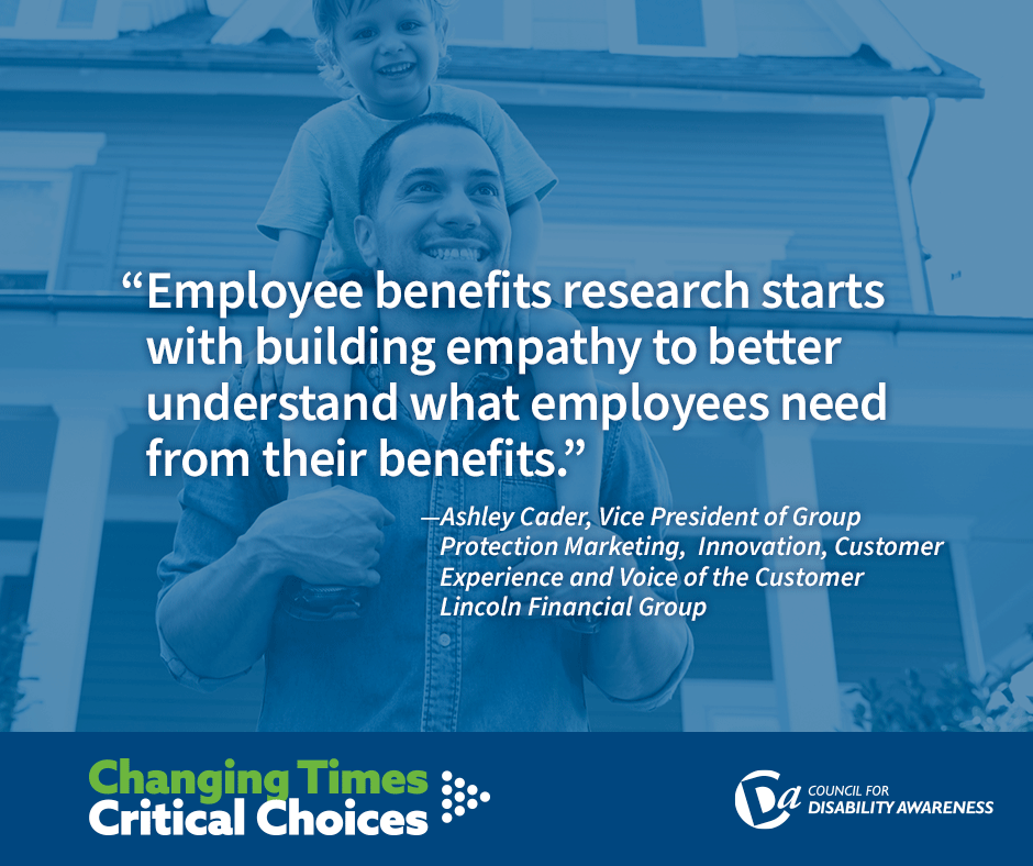 Employee benefits research starts with building empathy to better understand what employeess need from benefits
