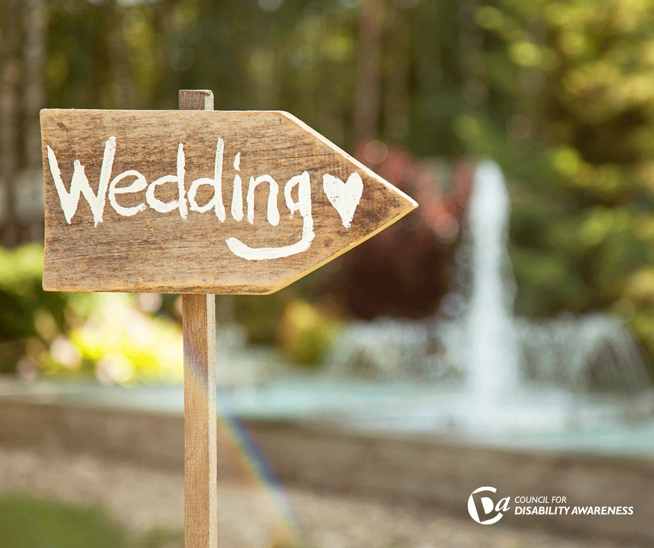 Planning an accessible wedding