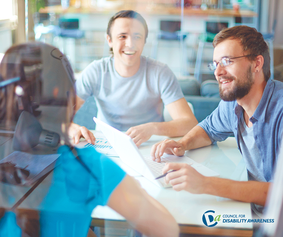 Successful team meeting at the office