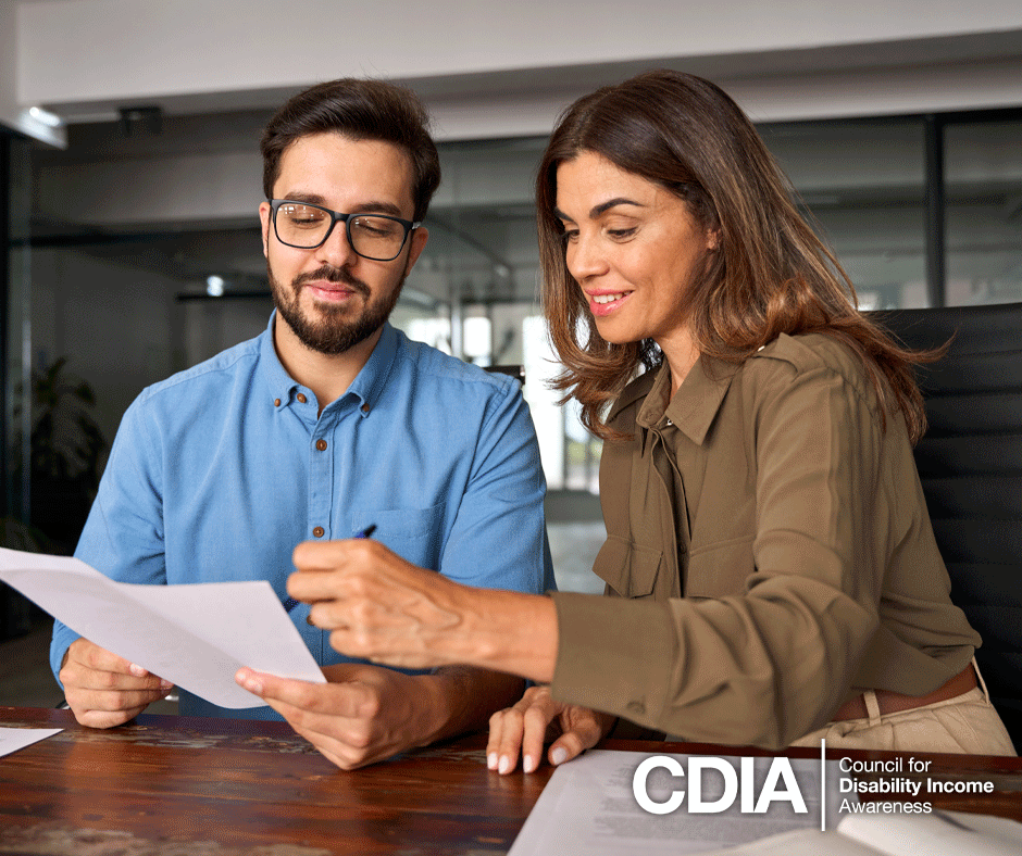 Co-workers getting ready for open enrollment season