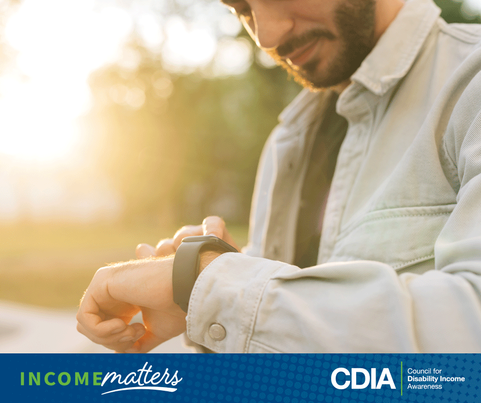 Income Matters, CDIA. Smart watch anxiety.