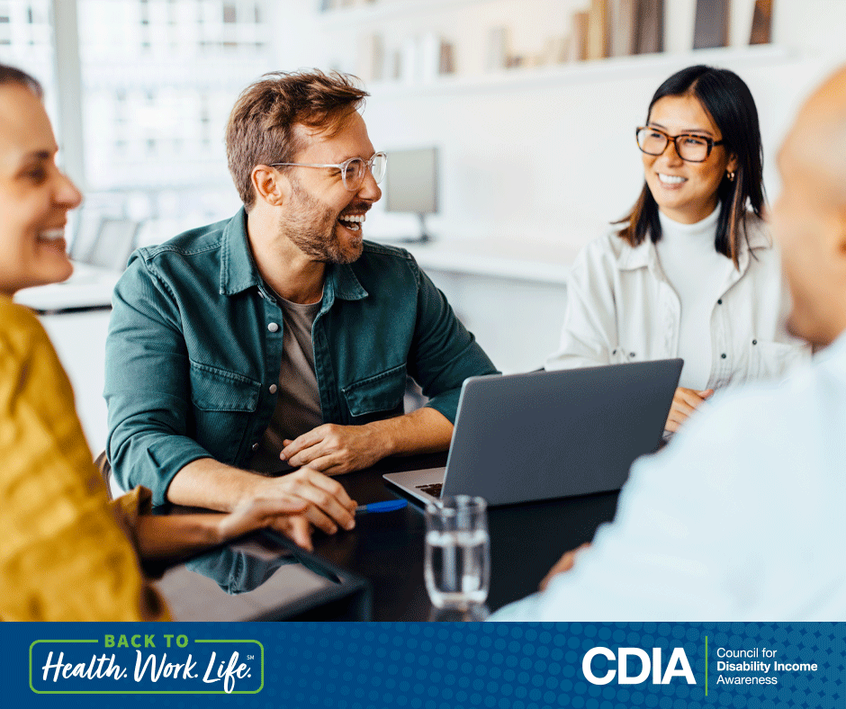The health benefits of work. Back to Health. Work. Life. The CDIA