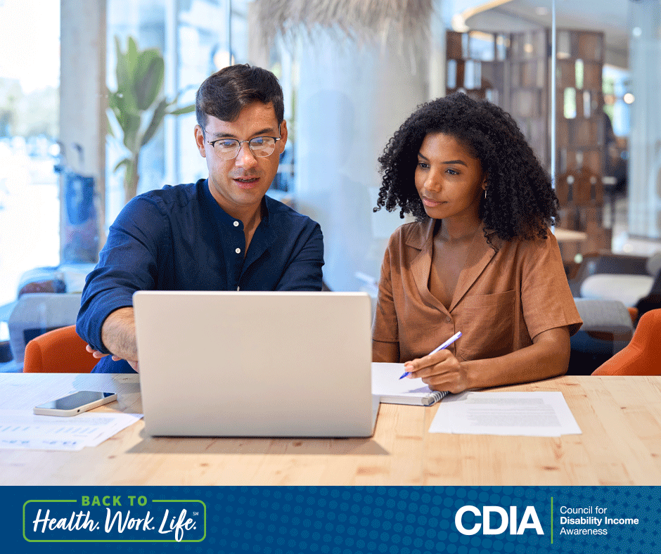 Reviewing open enrollment options. Back to Health. Work. Life. The CDIA
