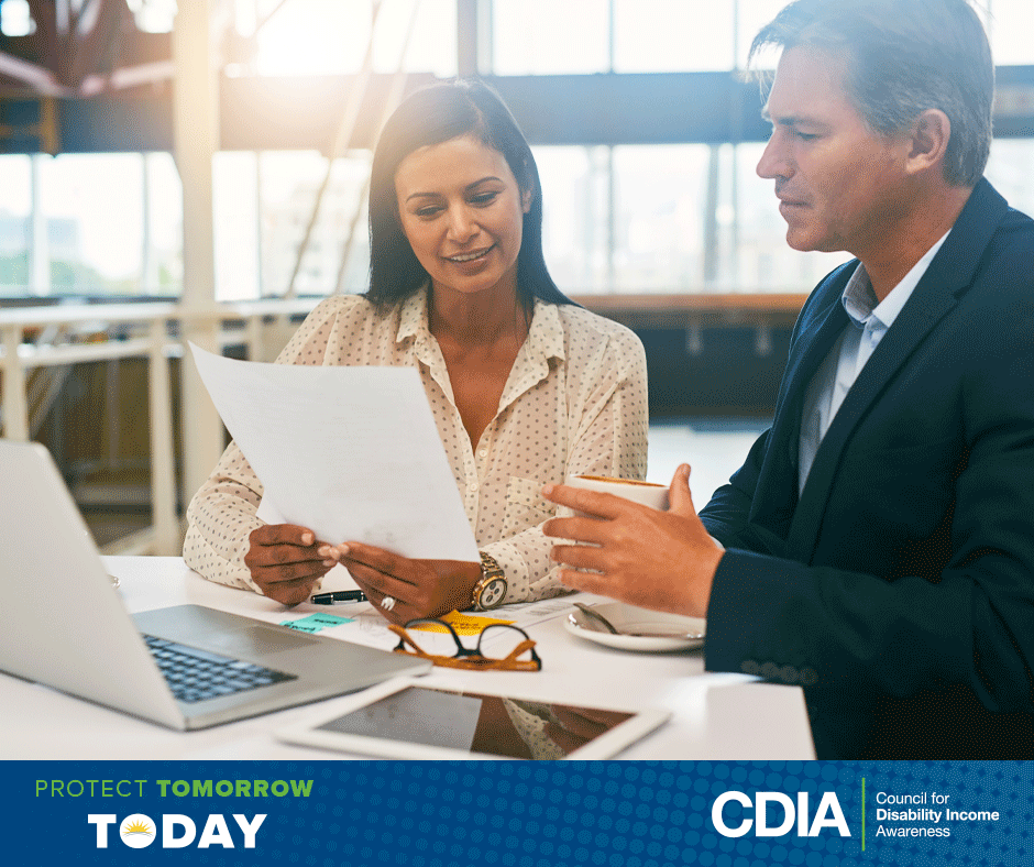 Protect Tomorrow Today. Four Big Broker Mistakes When Offering Supplemental Disability Insurance. The CDIA